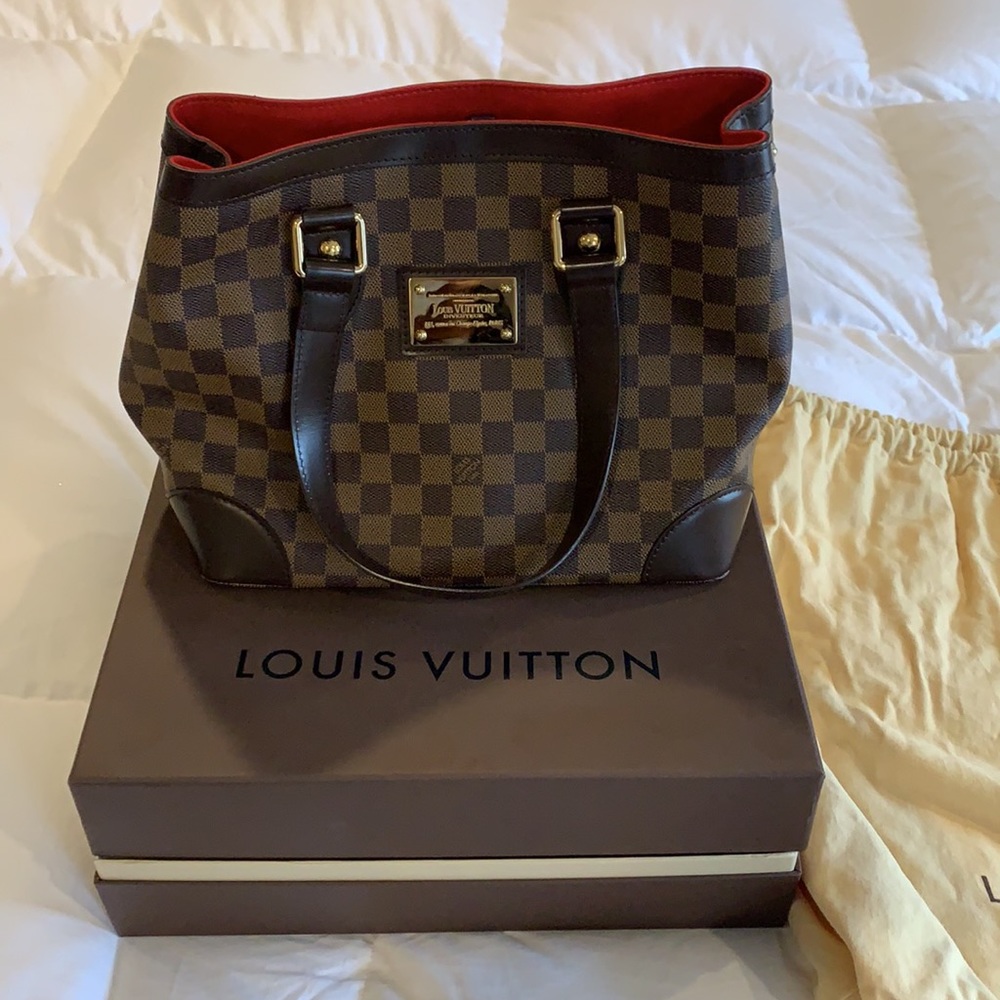 Louis Vuitton Purse Damier Hampstead LVMH - Picture 11 of 17